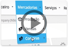 Emiss&atilde;o de Pedido de Compra e Entrada de Mercadorias