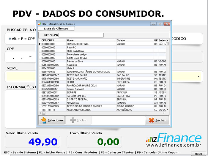 Tela de Ponto de Venda (PDV) - Imagem 9