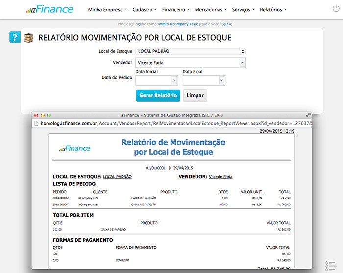 Tela de Lotes e Estoque - Imagem 5